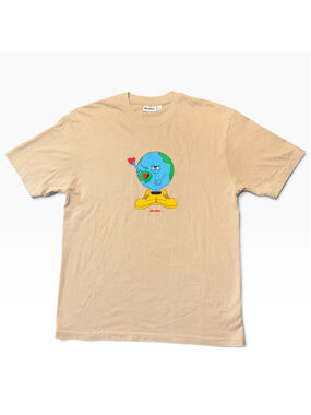 Butter Goods World Love Globe Graphic Tee Shirt Size L